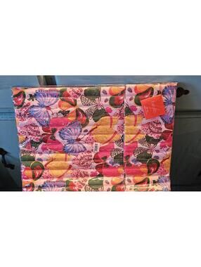 ban.do Go Go Laptop Sleeve Case Butterfly Flowers Padded 16”